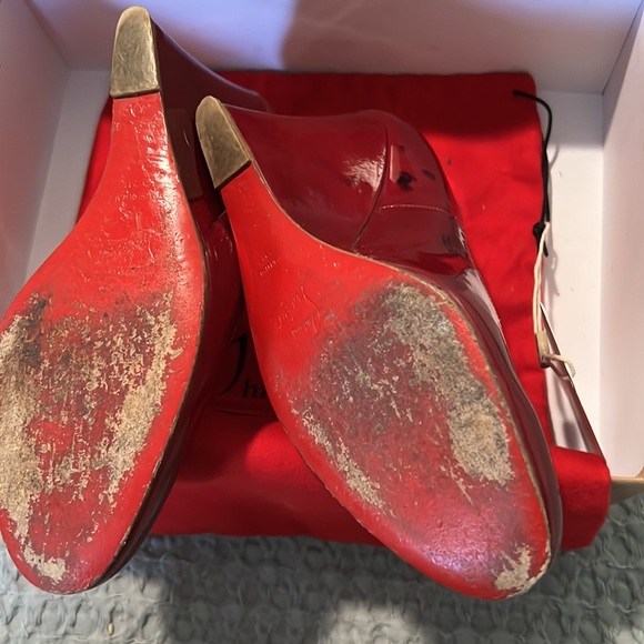 Authentic Christian Louboutin wedges - Picture 5 of 16